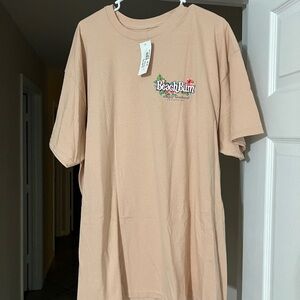 Simply Southern Beach Bum Tan T-Shirt